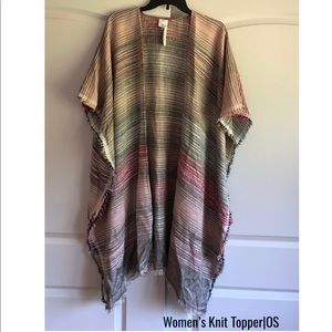 🤩Women’s Open Front Knit Topper/Cardigan🤩